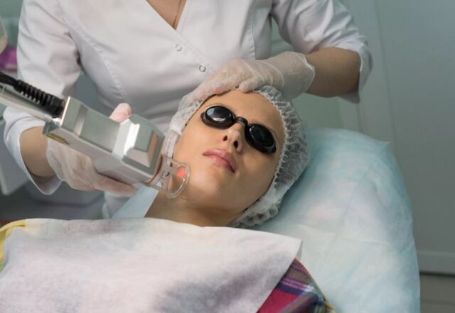 Field rejuvenation by a laser